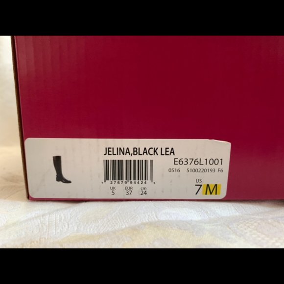 NEVER WORN! Naturalizer Black Leather Boots - Picture 4 of 6